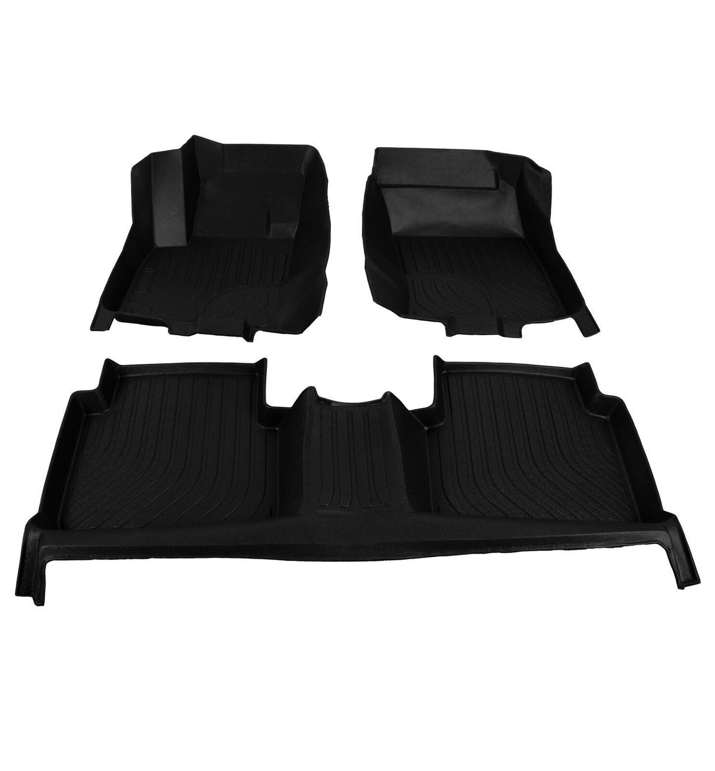 3D Molded Floor Mats For 2020-2023  for ford  Escape TPE Waterproof All-Weather Liners Q