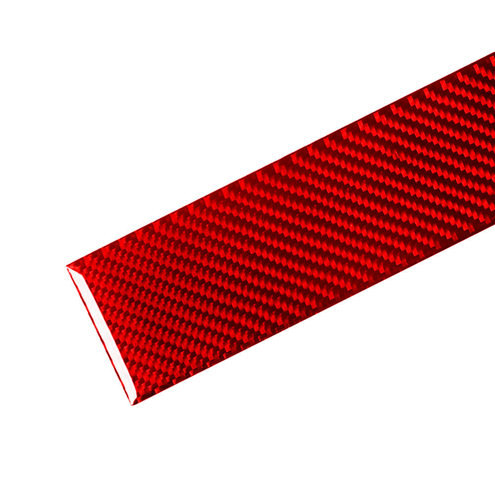 Red Carbon Fiber for Co -pilot Air Vent Outlet Cover Trim for Ford for Mustang 2005-2009