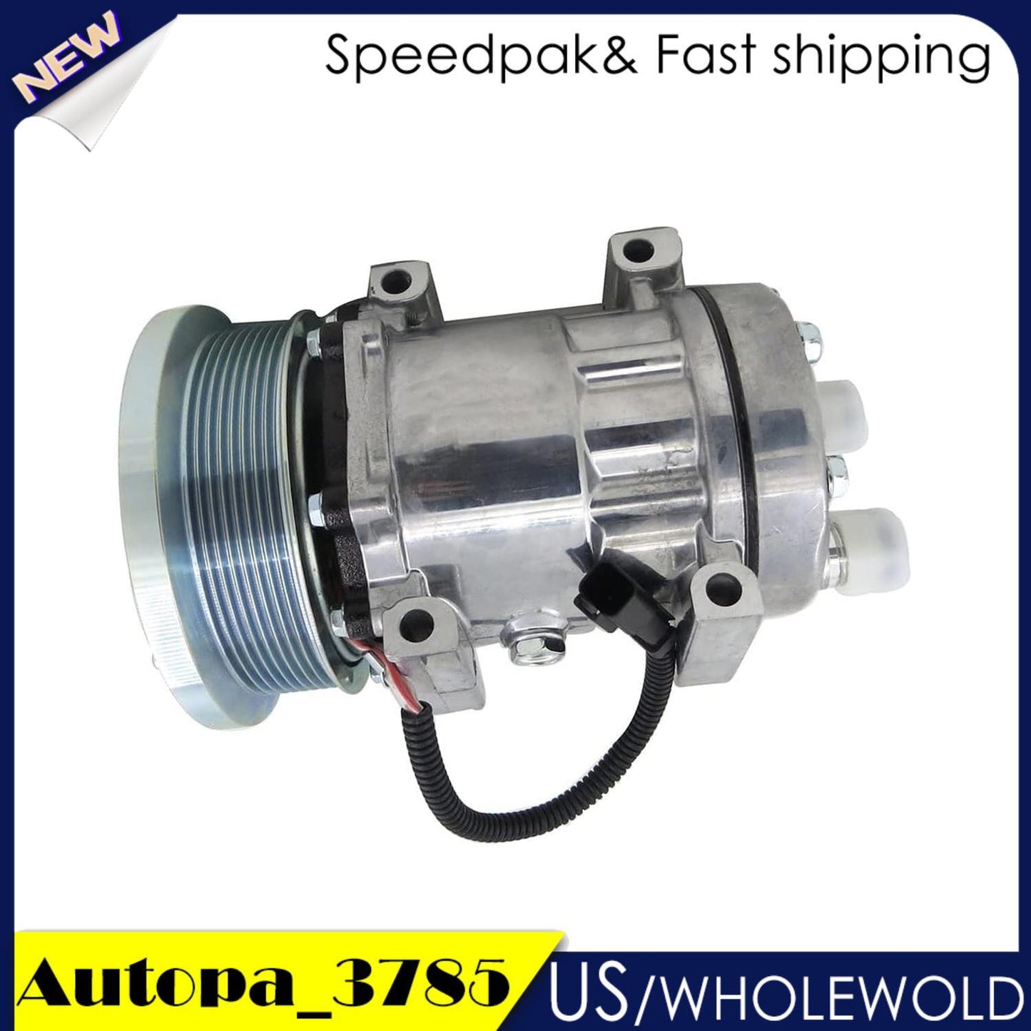 A/C Compressor 178-9570 Fits For CAT TH350B TH220B TH330B TH460B TH560B SD7H15