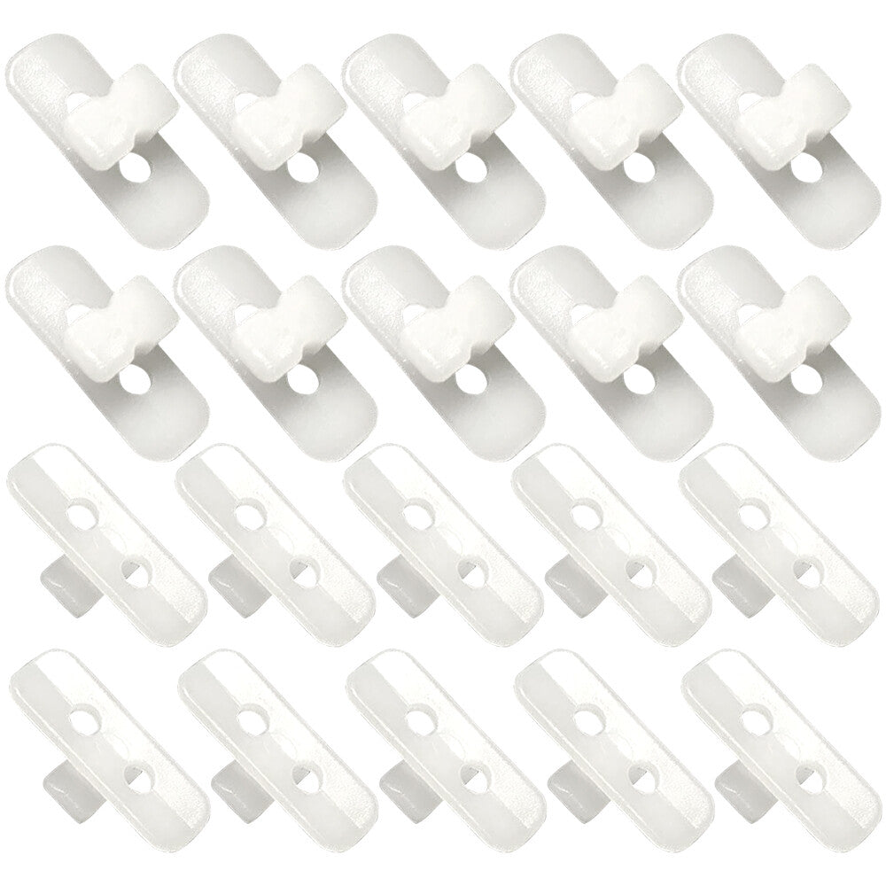 20Pcs For 1985-1995 E-Class W124 S124 C124 Door Moulding Clips White 0069887478