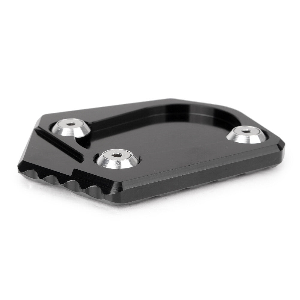 Kickstand Side Stand Enlarger Plate Pad for BMW R1200R R1200RT R Nine T Black Q