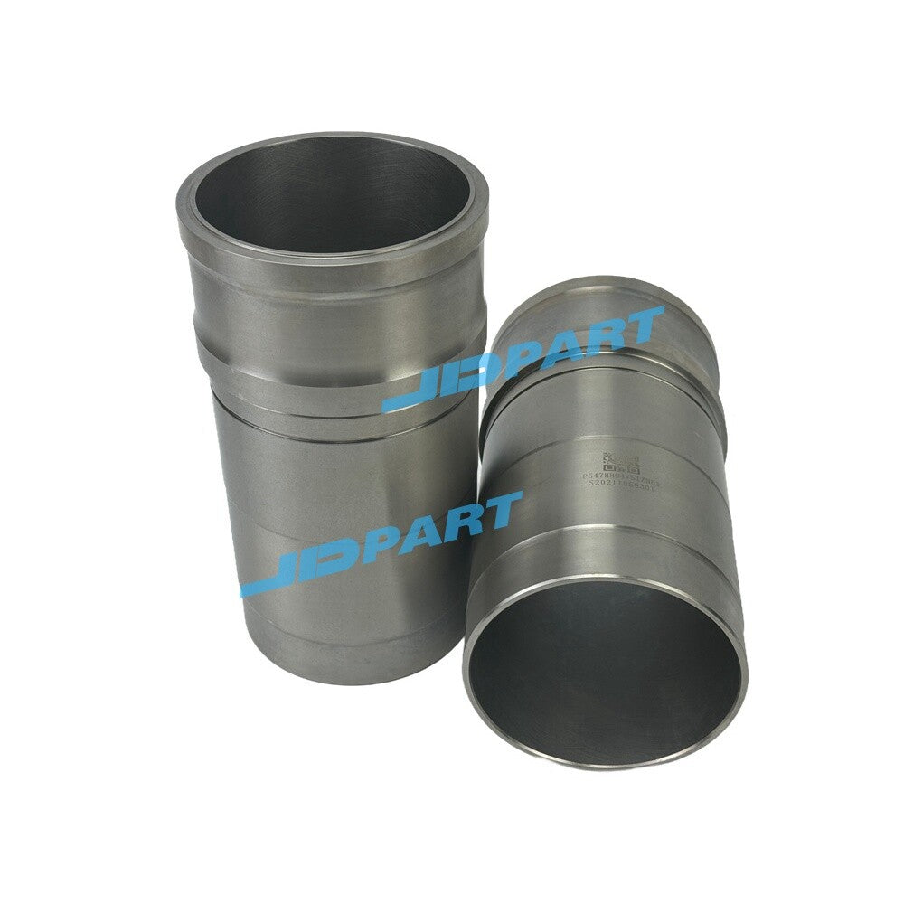 Suitable for 6-piece 6L 8.3 cylinder liners 5478894 excavator engine parts -