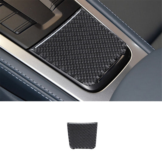 Carbon Fiber Gear Shift Surround Cover Trim For 86 for Subaru BRZ 2017-2019 v