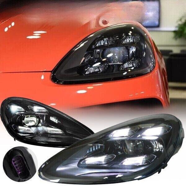 Animated headlights (pair of LEDs) for Porsche for Cayenne 2011-2018 Q