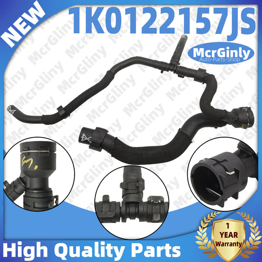 3.6L Engine Coolant Hose 1K0122157KK 1K0122157JS Suitable for Passat (A3) Eos CDVA CDVB- n