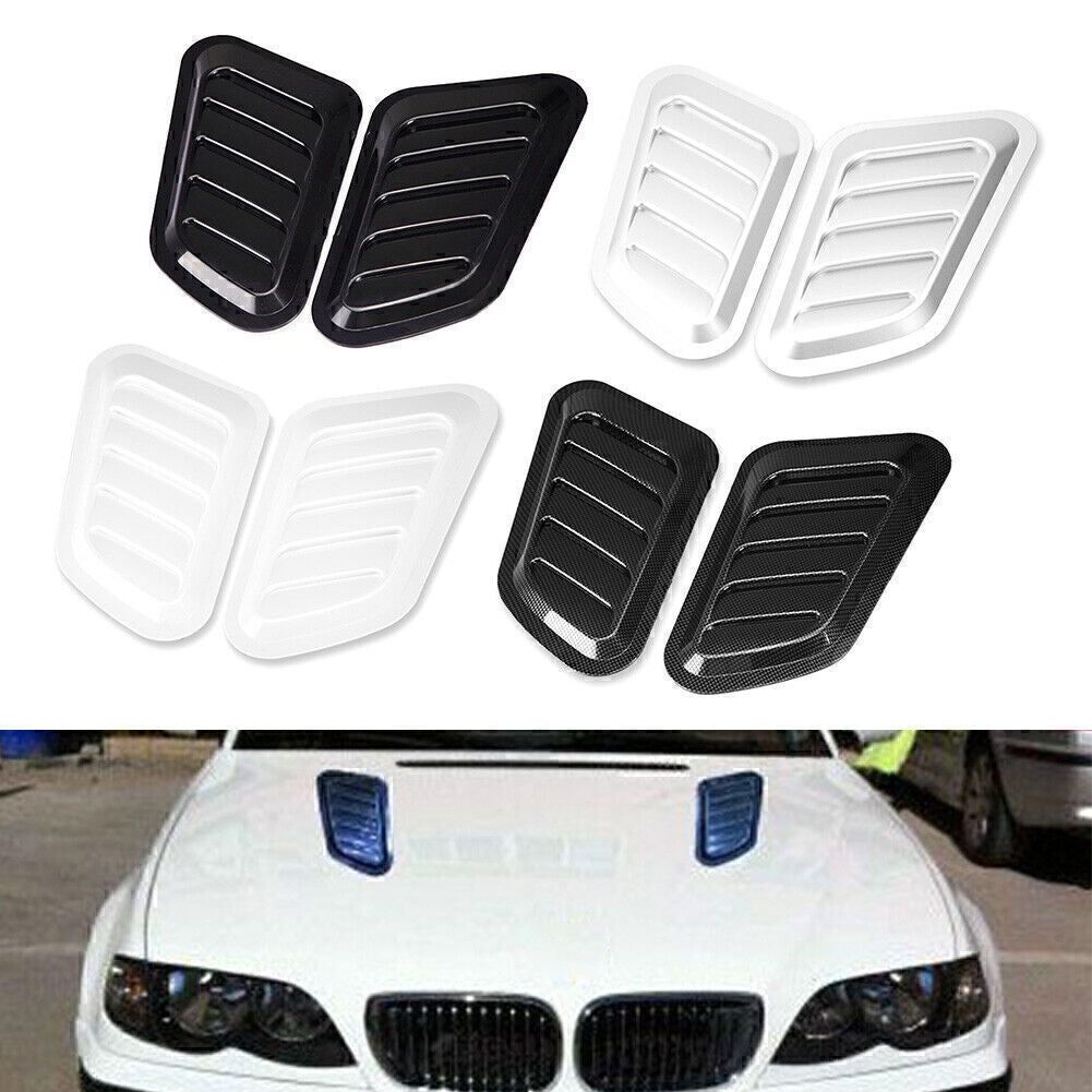 2-piece universal car decorative air intake cover/ventilation cap