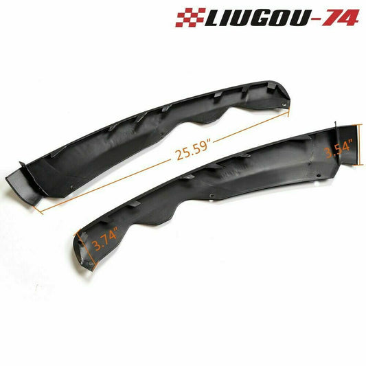 Suitable for 2013-2016 Fusion front bumper lower valance, left and right, 1 piece new.
