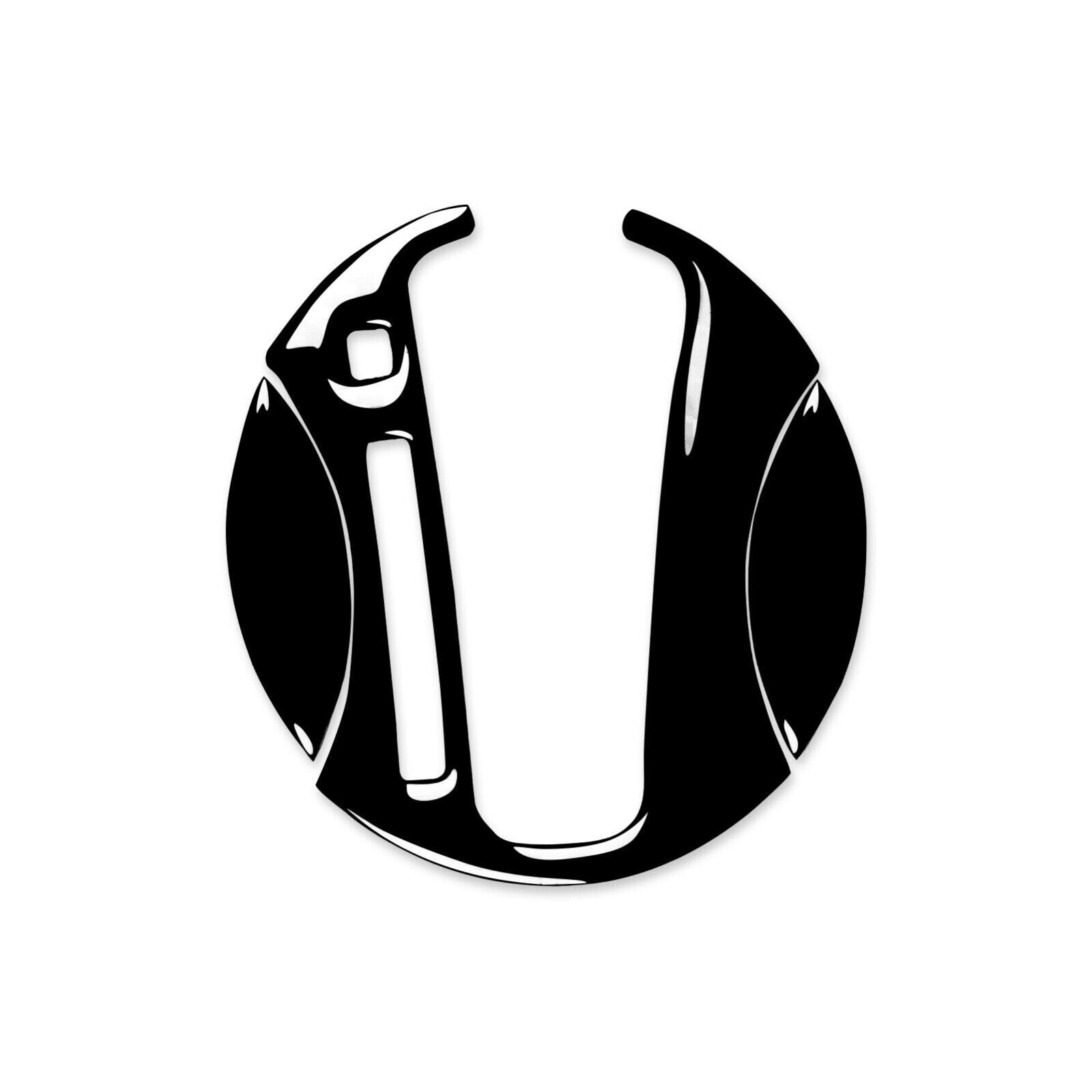 3pcs Piano Black Automatic Gear Shift Cover Trim for Honda for Civic 8th 2006-2011