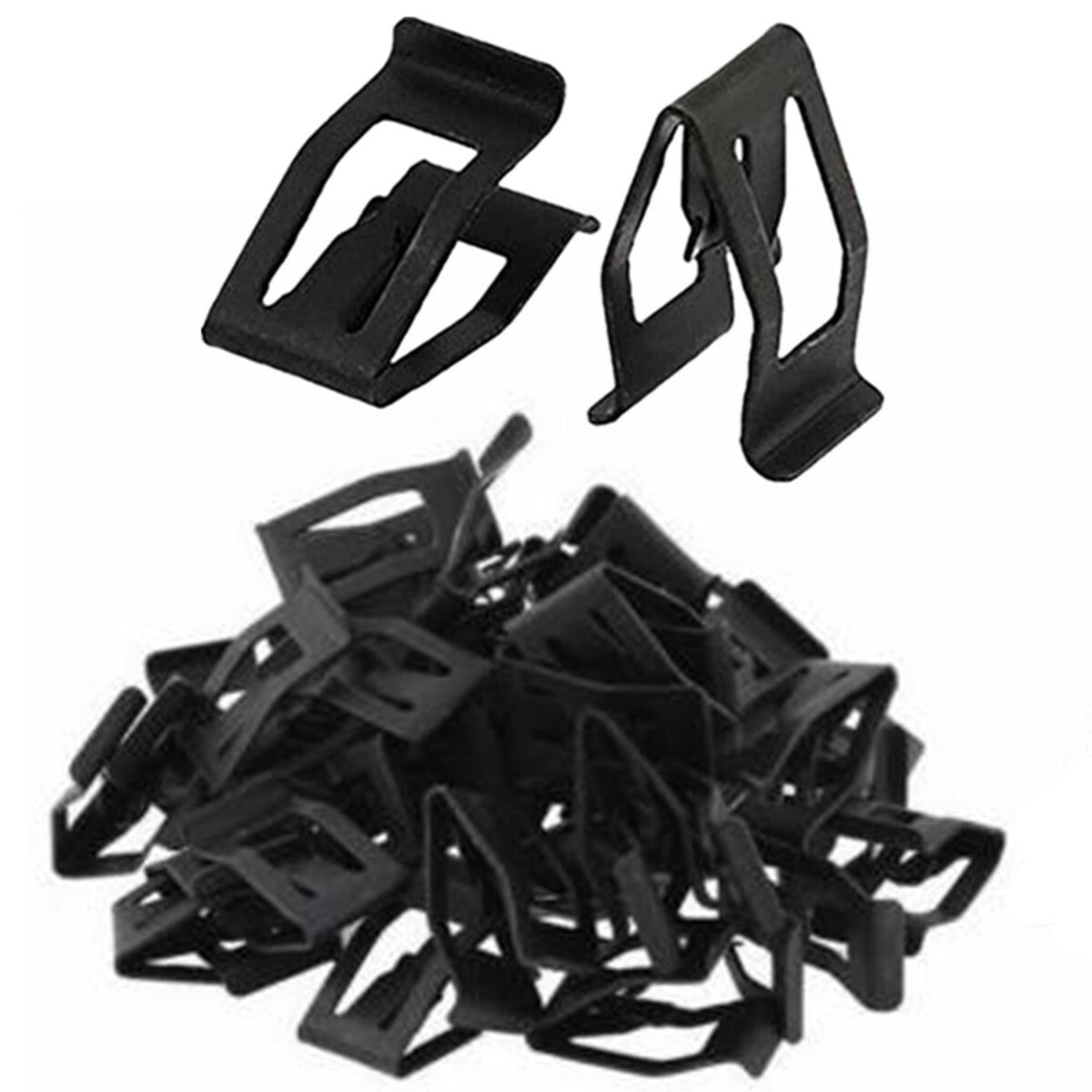 50Pcs Car Bumper Clip Console Dashboard Retainer Rivet Auto Fastener Hardware
