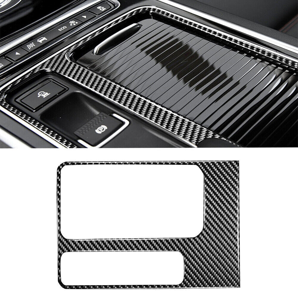 9Pcs For 6Series E63 E64 2004-10 Red Carbon Fiber Door Panel Set Cover Trim v