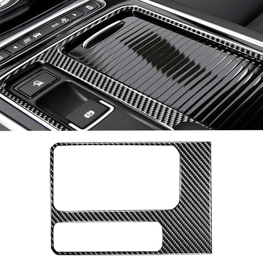 9Pcs For 6Series E63 E64 2004-10 Red Carbon Fiber Door Panel Set Cover Trim v