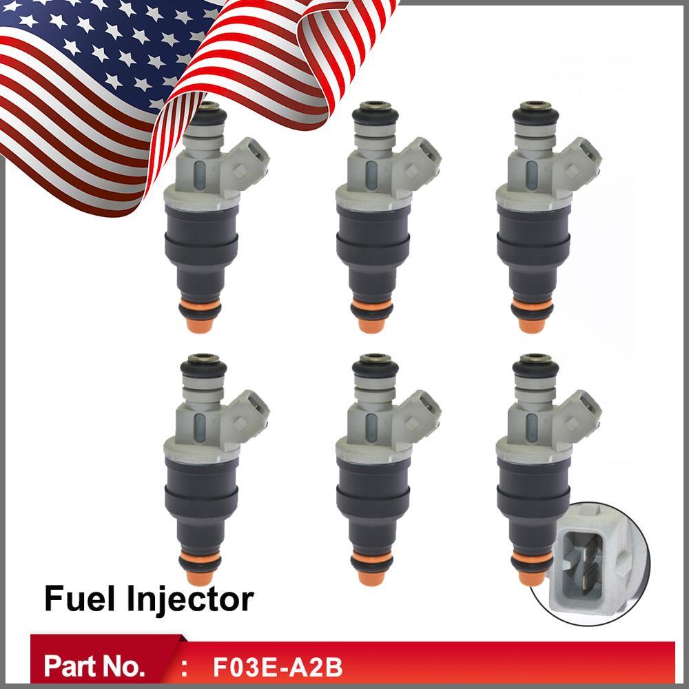6X Fuel injectors for 1985-1997 for Ford Aerostar Ranger 2.9L/3.0L V6 F03E-A2B new