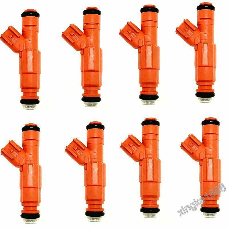 8PCS EV6 20LB UPGRADE 4 Hole fuel injectors Fit 2003-2009 for Ford 5.4L