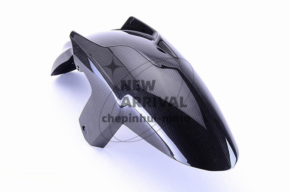 for BMW K1200S K1300S Carbon Fiber Front Tire Fender Mudguard Hugger Fairing Cowling Q