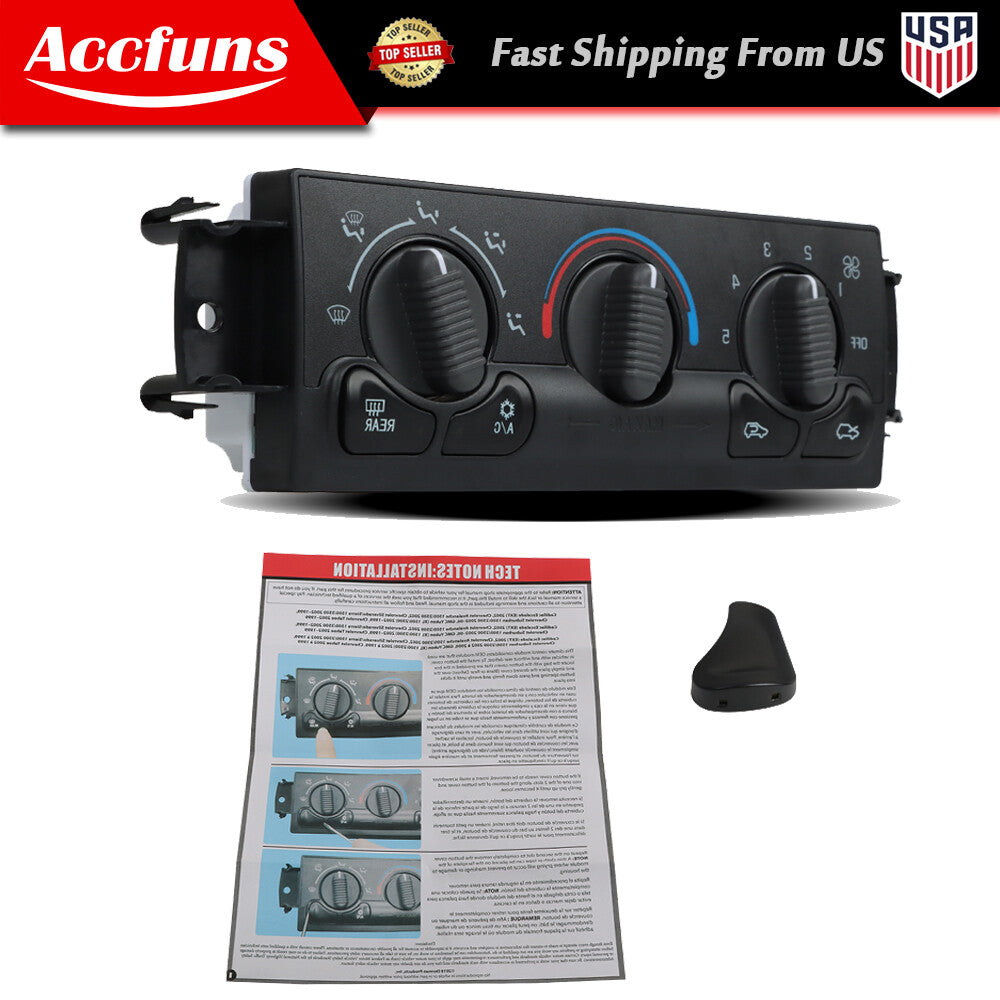 AC heater climate control module for Silverado Tahoe for GMC for Sierra 599-218- n