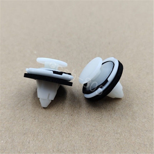 10Pcs Car Trunk Lid Tailgate Trim Clips Numberplate Light Retainer for Honda CRV