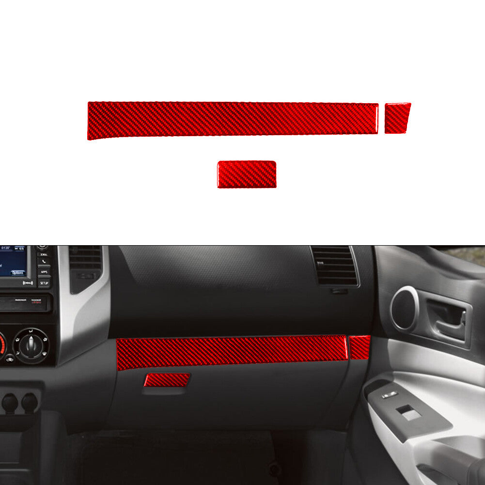 Carbon fiber exterior door handle cover trim ABS suitable for Corolla 2009-2013- v