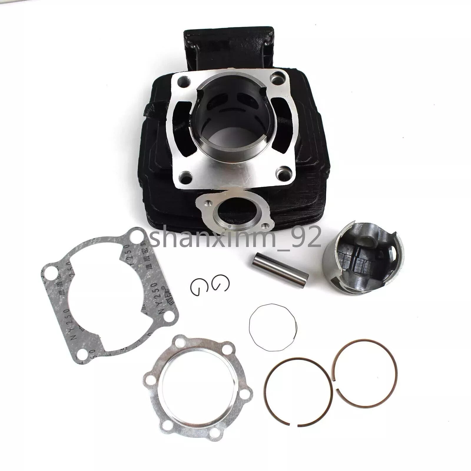 66mm AFT Cylinder Piston Gasket Top End Rebuild Kit fits for Yamaha DT175 MX175