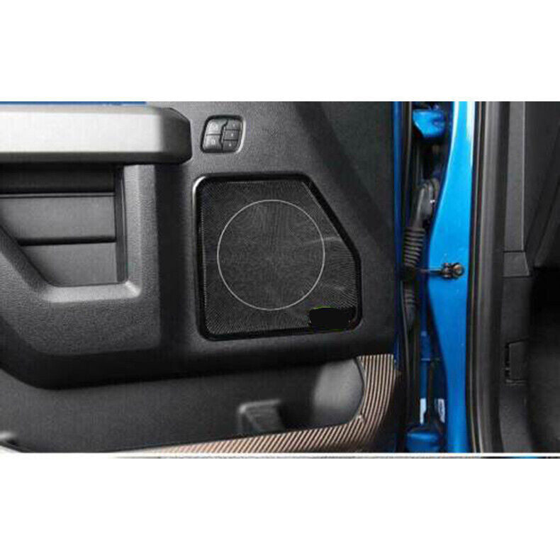 for Ford F-150 2015-20 Black Titanium Inner Door Speaker Frame Cover Trim