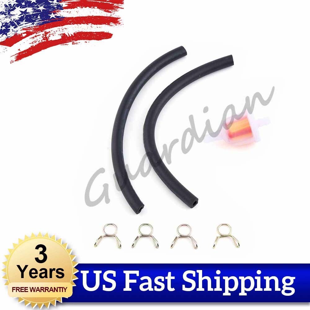 Petrol straight-through fuel filter, large automotive parts, suitable for 6mm pipes, applicable to 47cc and 49cc motorcycles and all-terrain vehicles.