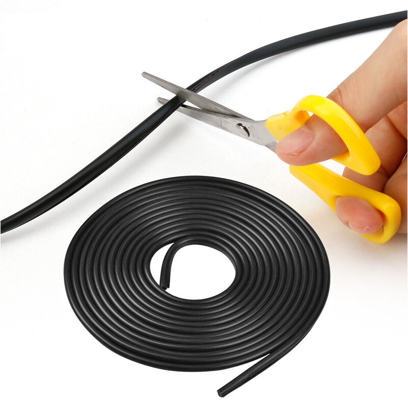20FT Practical Car Door Guard Molding Trims Rubber Seal Strip Scratch Protector v