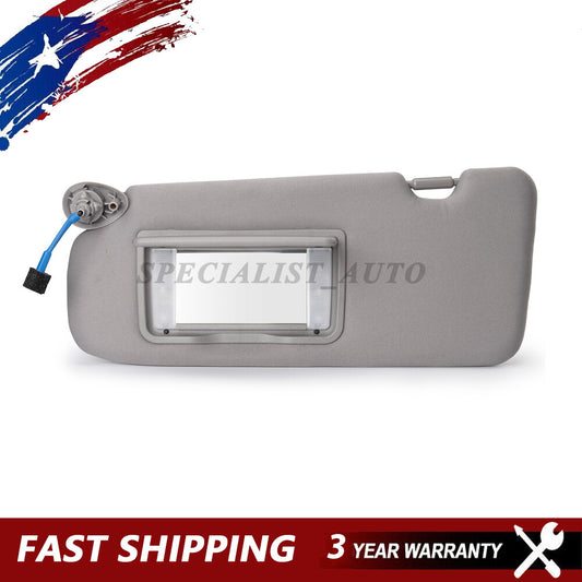 Left driver's side sun visor with vanity mirror suitable for Honda CRV Turbo
