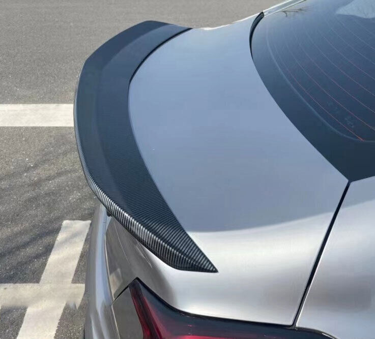 for Cadillac CT5 V 2020-2023 V STYLE HIGHKICK DUCKBILL CARBON ABS TRUNK SPOILER