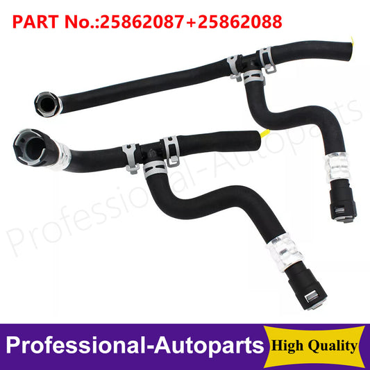 Inlet & Outlet Heater Hose for Buick Enclave for Chevrolet Traverse for GMC Acadia 3.6L Q