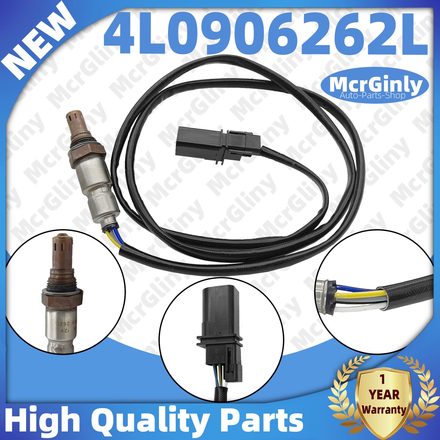 The 3.0T front-end oxygen sensor is suitable for Touareg (2011-2018) and for Audi Q7 (2010-2015). n
