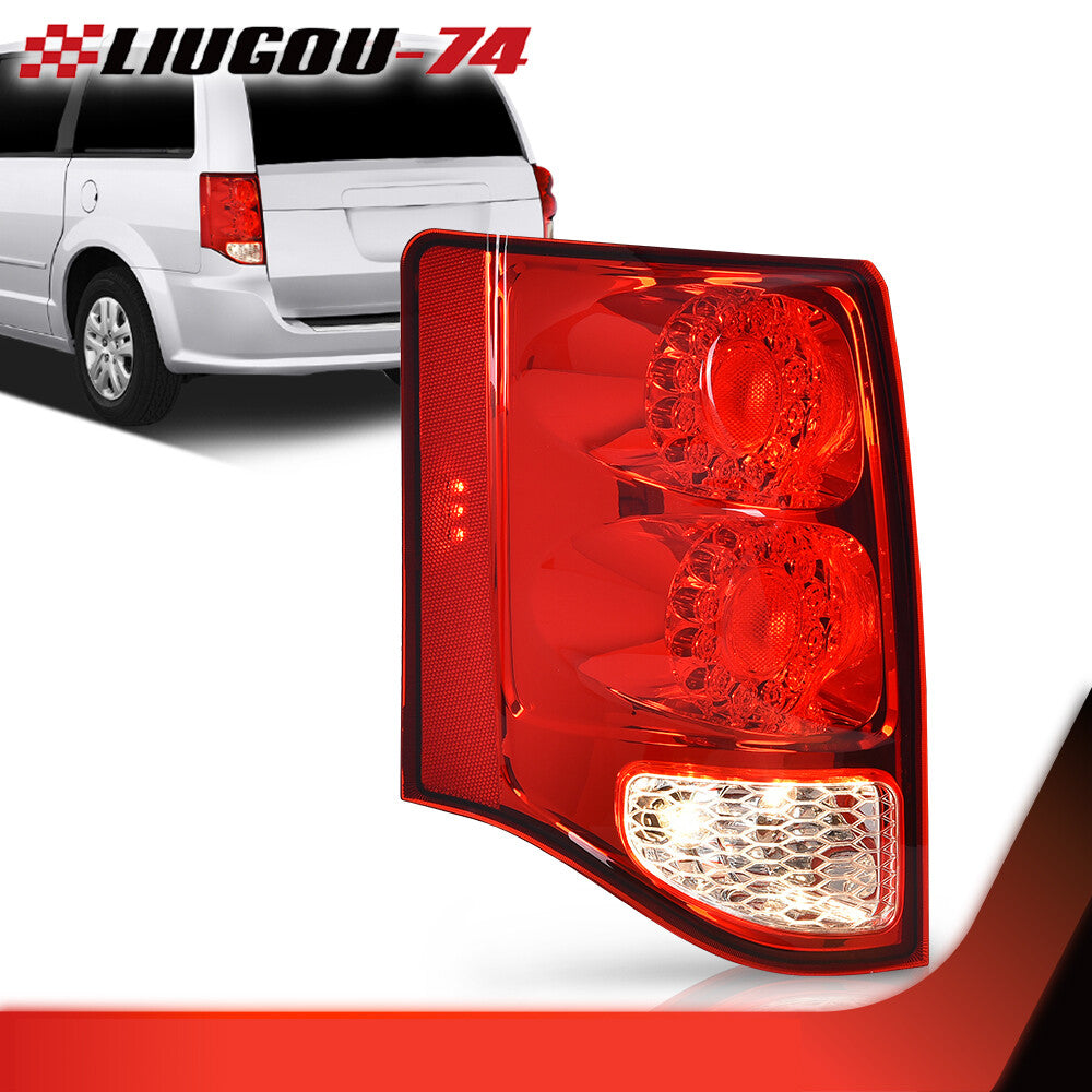 Tail Light Left Driver Side LED Tail Light Fits 2011 - 2019 for Dodge Grand Caravan - v