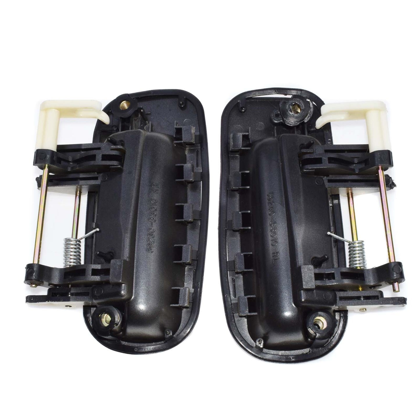 for for Camry 1992 - 1996 Exterior Door Handle Rear LH & RH 2 Pieces Beige - v
