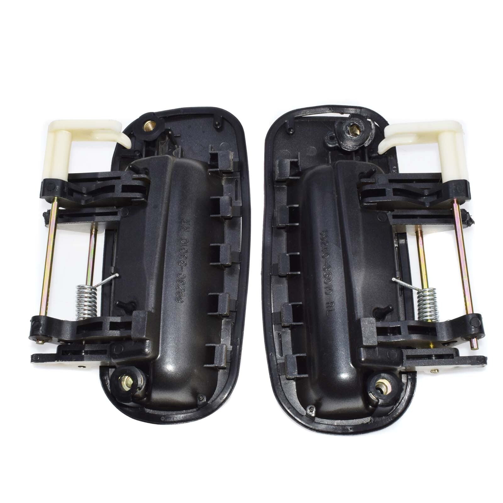 for for Camry 1992 - 1996 Exterior Door Handle Rear LH & RH 2 Pieces Beige - v