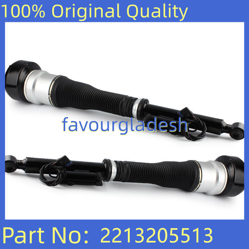 2pcs Rear Left / Right Air Suspension Spring Bag for Mercedes W221 S550 S class