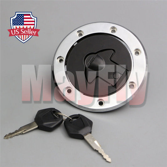Fuel Gas Tank Cap Cover  Key Fit For KLE250/400/500 ZR 250/400/750 ZRX 400/1100