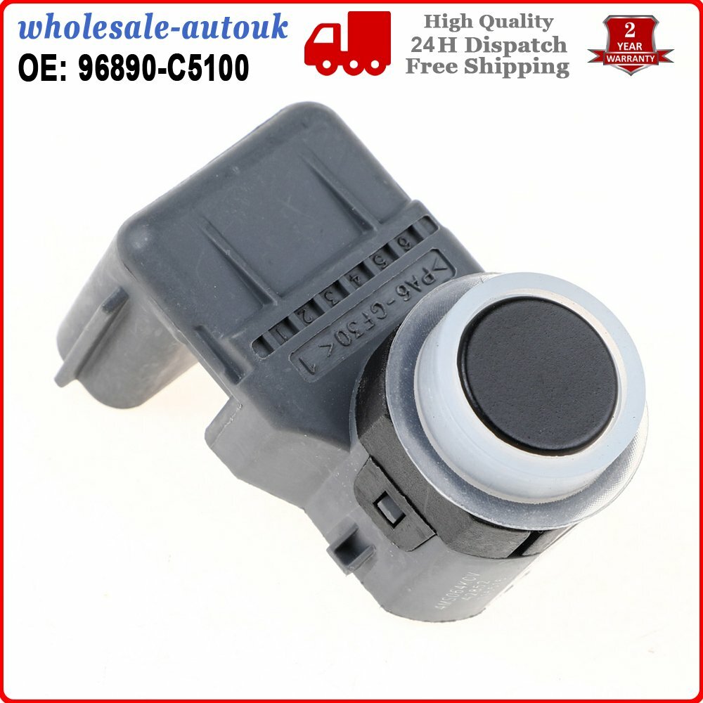 PDC PARKING AID SENSOR ULTRASONIC for HYUNDAI for KIA 96890-C5100 BLACK NEW Q