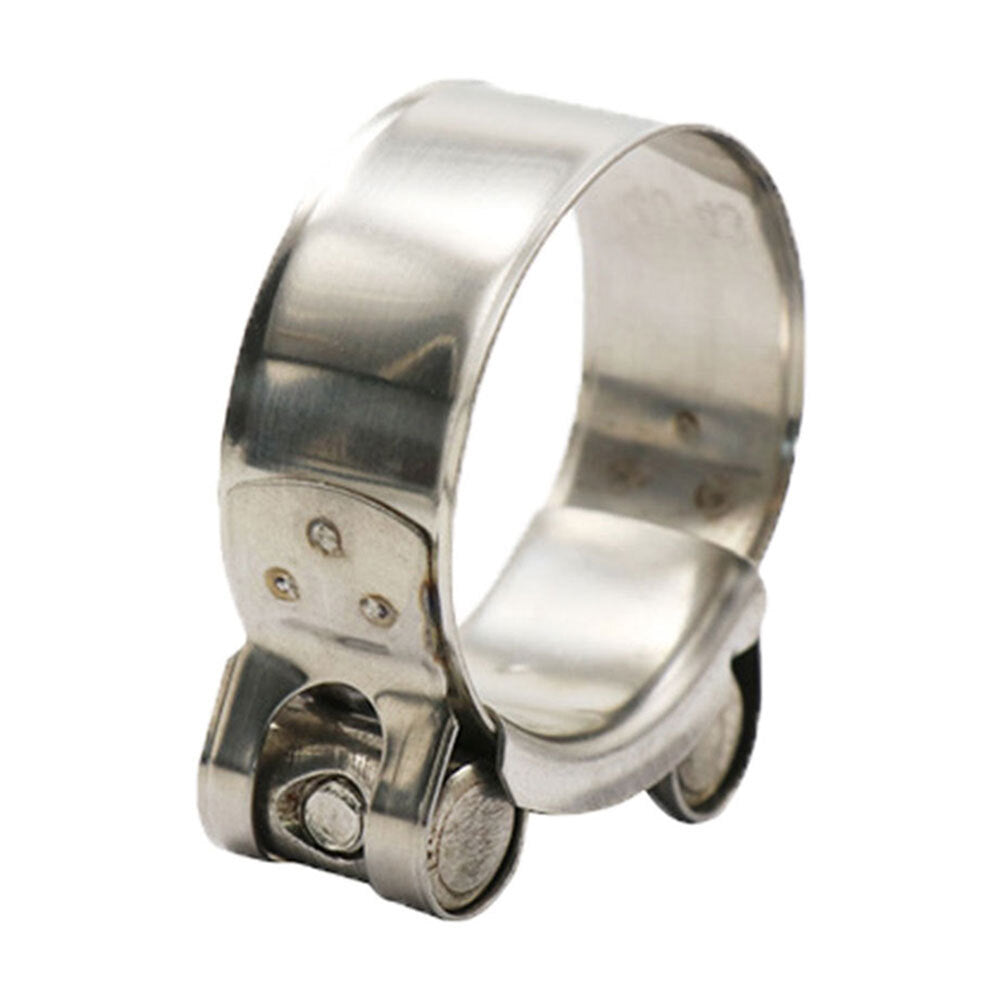 40mm-43mm Exhaust Pipe Clamp Stainless Steel Muffler Fixed Caliper Motorcycle