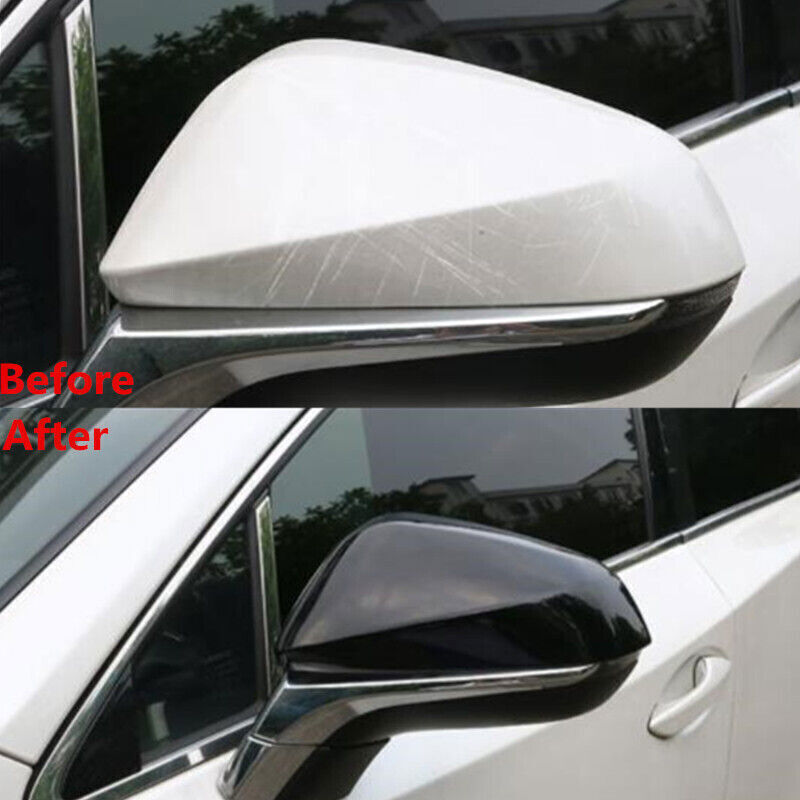 for Lexus NX250 350 22-24 ABS Gloss Black Side Rearview Mirror Cap Cover Trim 2X