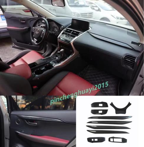 9-Piece Carbon Fiber Interior Trim Kit for Lexus RX350 RX450H 2016 - 2021