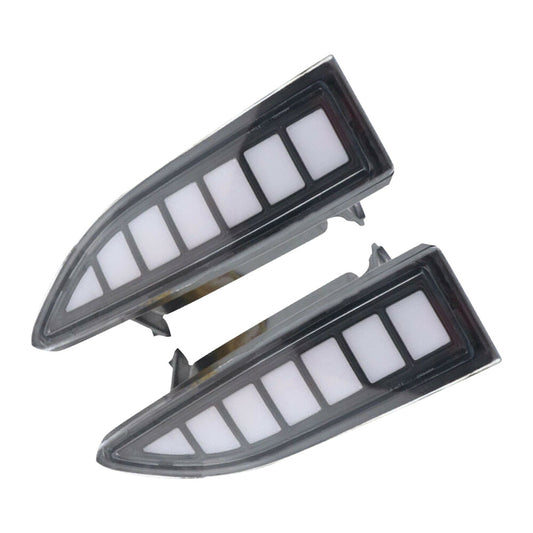 2 PCS Daytime Running LED Lamps DC 12V 5500-6500K Fits for Nissan for X-trail Rogue 2022 Q