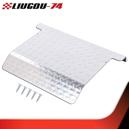 Perfect for EZGO TXT for golf carts with polished chrome diamond plate access hood - brand new Q