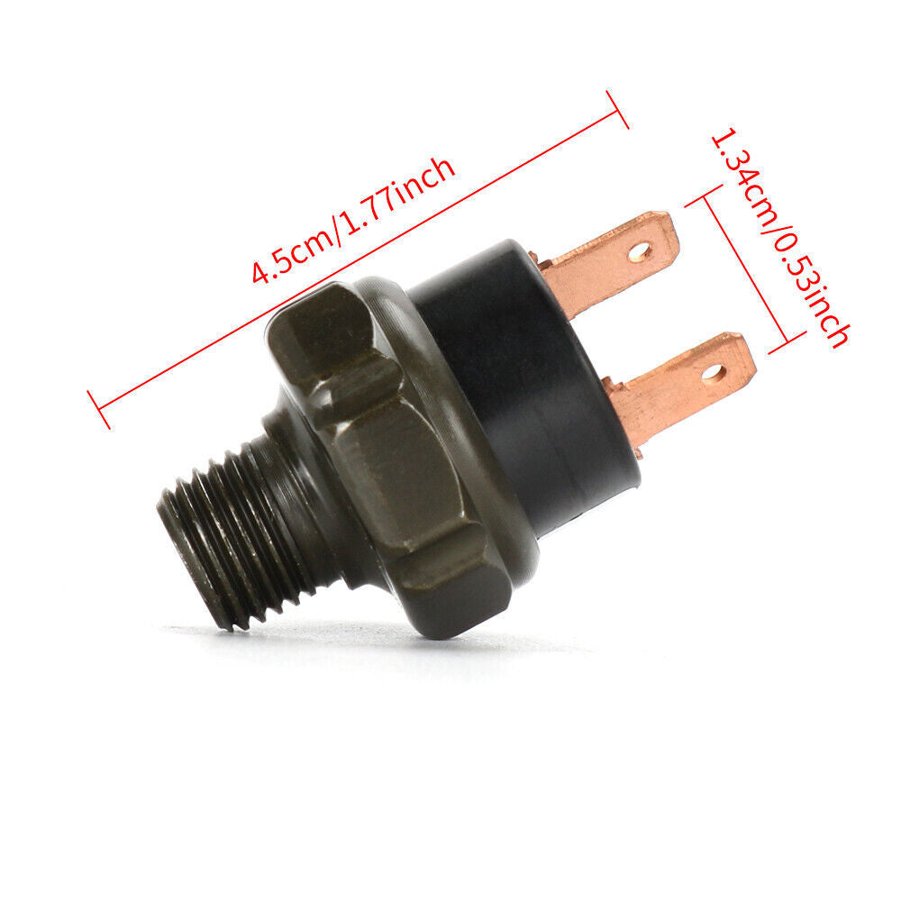 2pcs 150-180PSI Air Pressure Switch Tank Mount Thread 1/4 NPT 12V/24V For Train