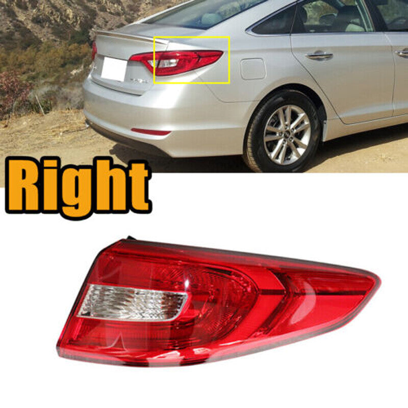 Right Rear Outer Tail Light Brake light for Hyundai Sonata 2015-2017