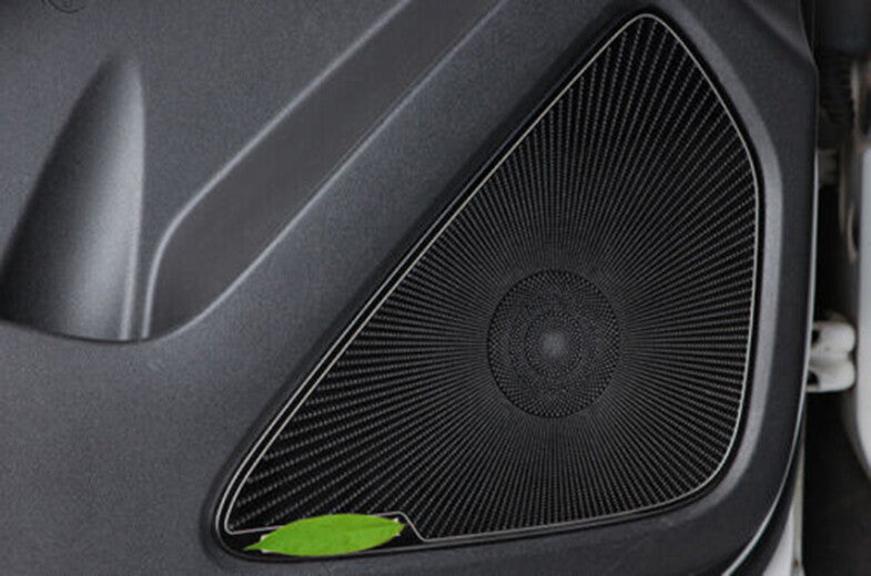 for Camry 2018-2023 Carbon ABS Rear Side Window Louver Shutter Cover Trim v