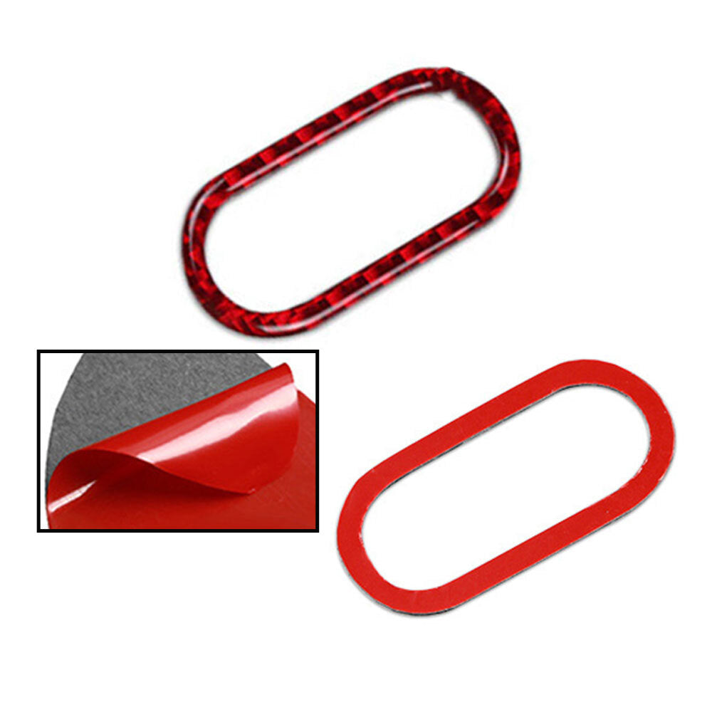 Car safety warning light button decorative stickers for mini Cooper F54 F55 F56 F60- n