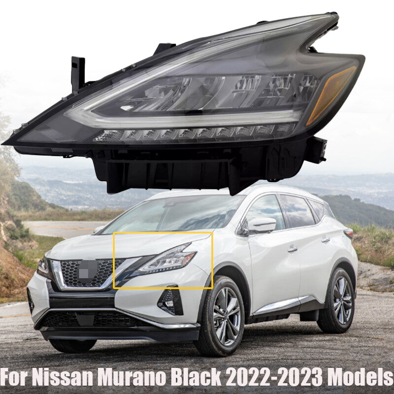 For Murano Black 2022-2023 Models Left Driver Side LED Headlight n