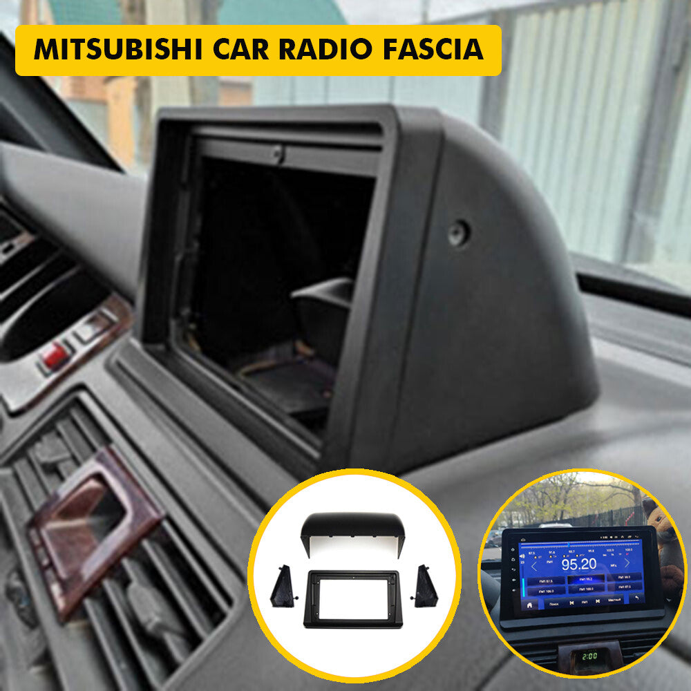 9-inch 2DIN for Pajero Montero V31 Cheetah Car Radio Fascia Frame - n