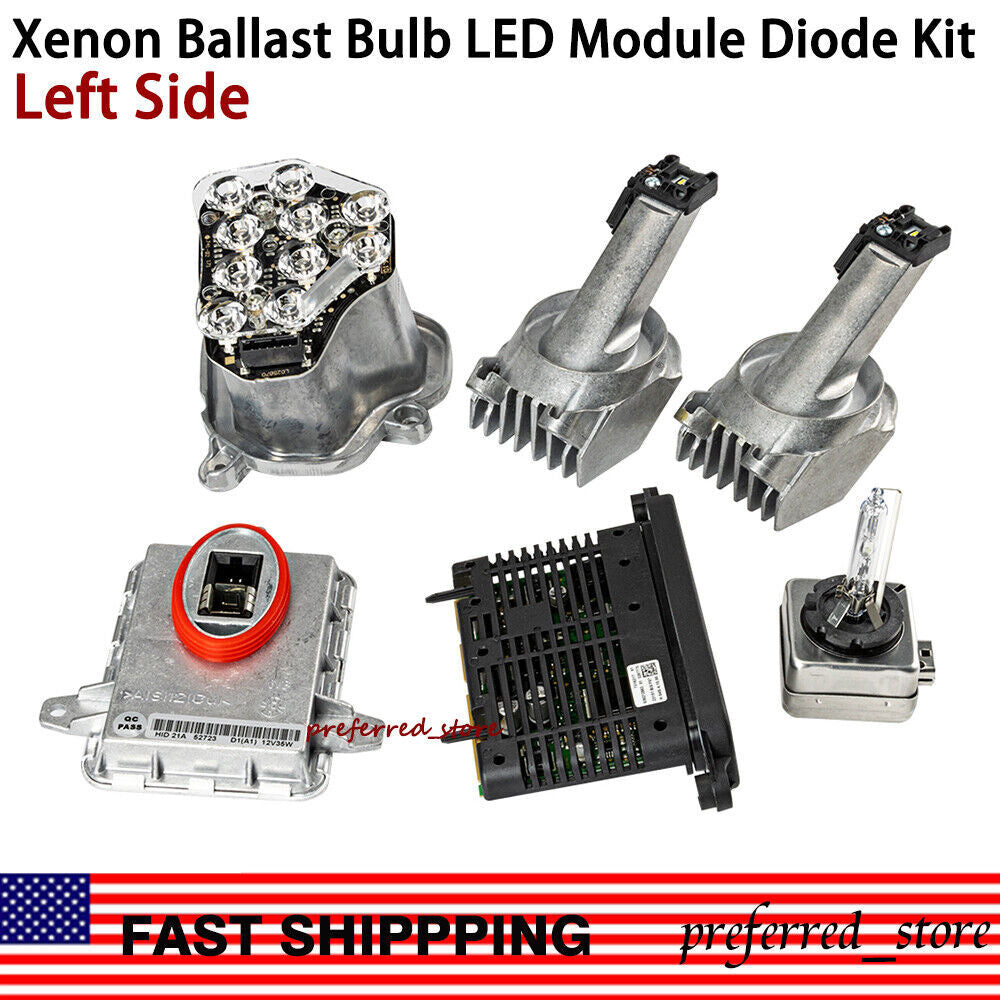 Xenon ballast bulb LED module on the left side suitable for 2011-13 5 528i 535i 550i- v