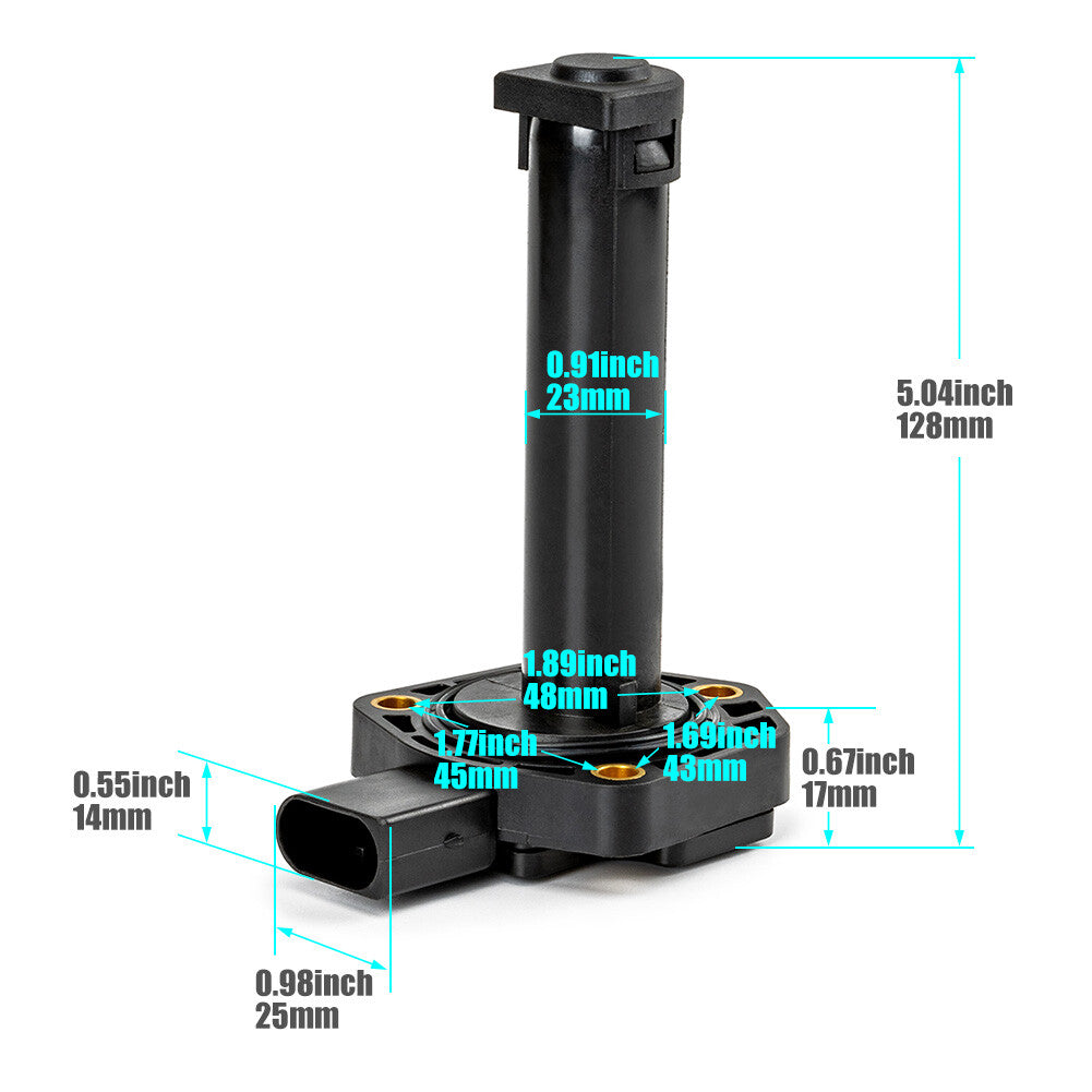 Oil level sensor suitable for E53, E83, E90, E92, E60, 325i, 528i, X3, X5 12617607910- v