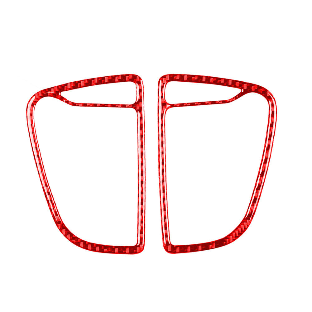 Carbon Fiber Center Air Outlet Vent Cover Trim for Dodge for Challenger 2015-2023 22