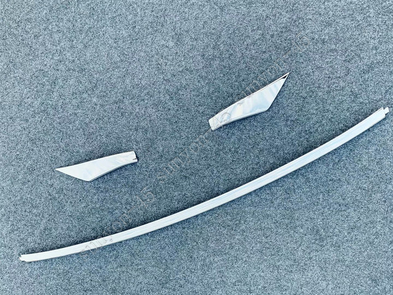 Car Front Bumper Lower Strip Chrome Cover Trim ABS 3P For Toyot@a Venza 21-2023 n